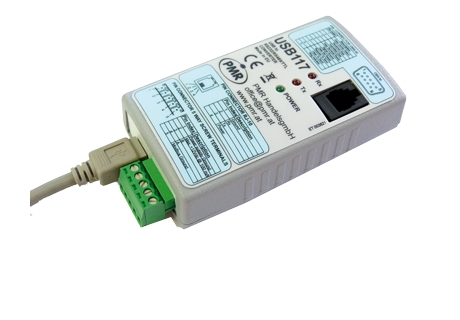 USB Schnittstellenwandler:   USB117 Universal- Schnittstellenwandler  Konfigurationsset für PMA Geräte; 