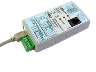 USB Schnittstellenwandler:   USB117 Universal- Schnittstellenwandler  Konfigurationsset für PMA Geräte; 