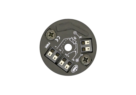 PMK Universal Kopf Messumformer:   PMK Universal Messumformer  -  Kopfmessumformer mit 2 Leiter Spannungsvers