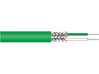 Ausgleichsleitung:   Ausgleichsleitung NiCr-Ni „K“  2 x 0,22mm2 (AWG 24)  Adern mit FEP isolier